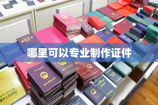 双河哪里可以专业制作证件