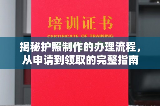 双河揭秘护照制作的办理流程，从申请到领取的完整指南