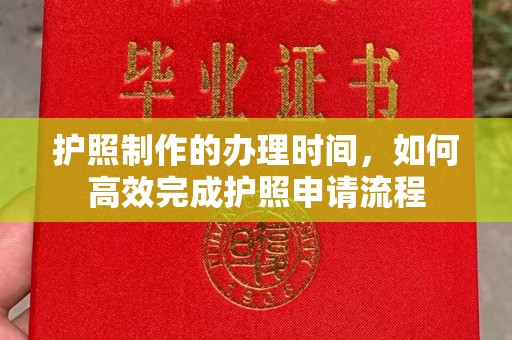 双河护照制作的办理时间，如何高效完成护照申请流程