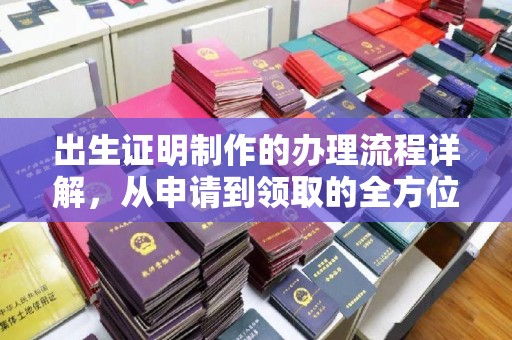 双河出生证明制作的办理流程详解，从申请到领取的全方位指南