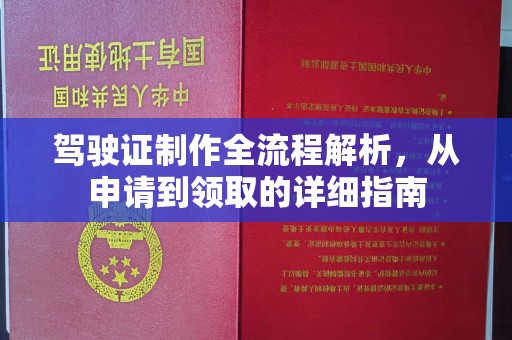 双河驾驶证制作全流程解析，从申请到领取的详细指南